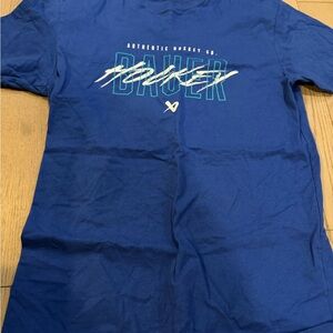 Bauer Royal Blue Crewneck Hockey Tee